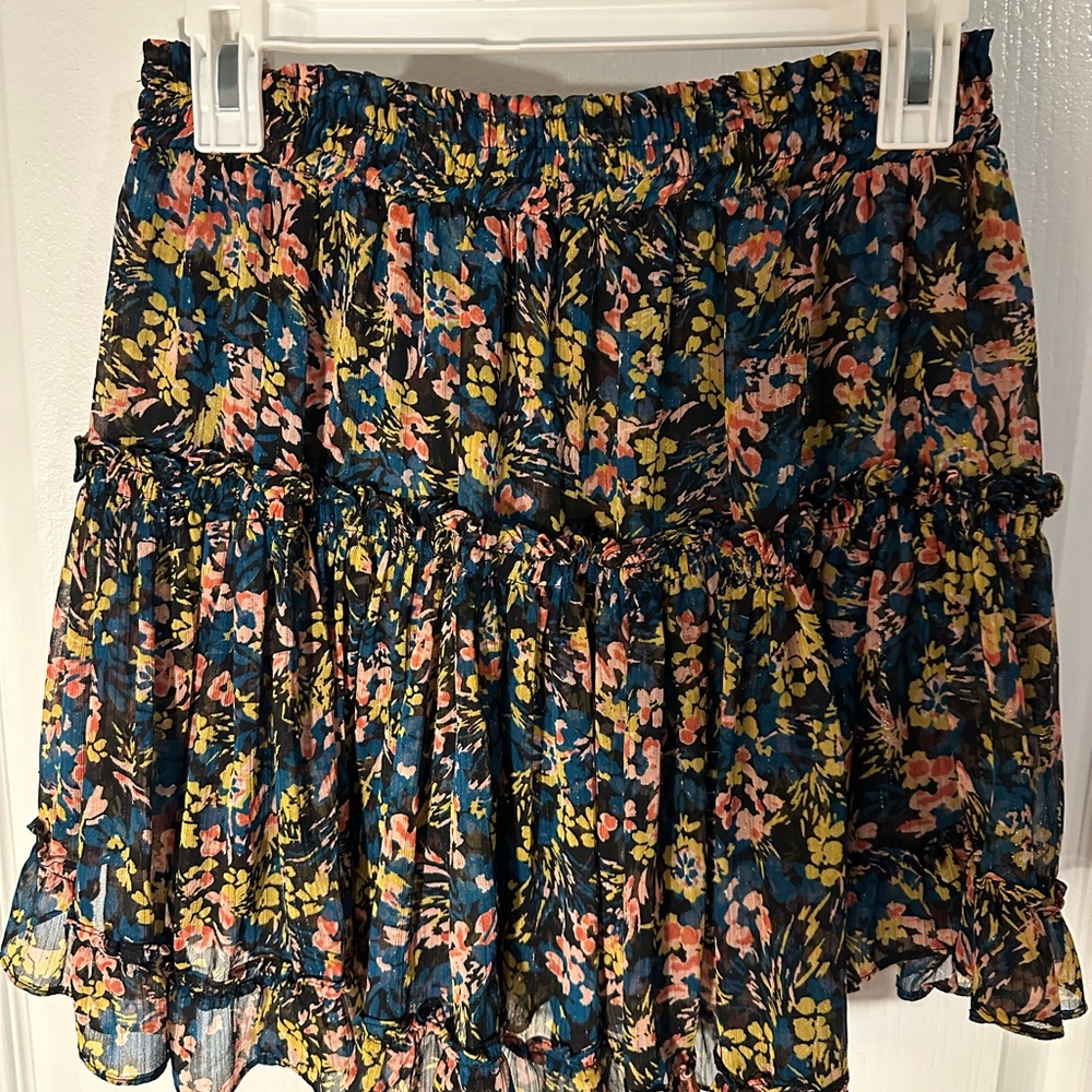 Floral Multicolor Women's Skirt